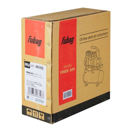 Компрессор безмасляный малошумный FUBAG Свободный Воздух (Free Air) 170/9/1.5 S в Ульяновске фото