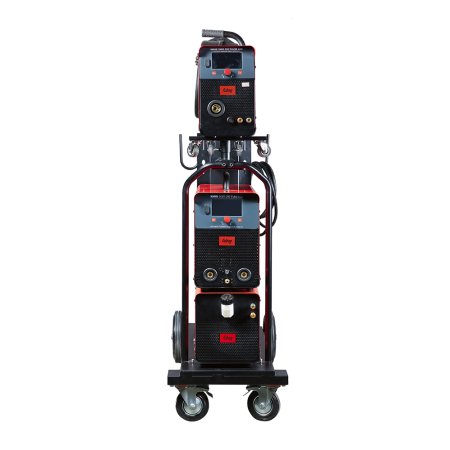 FUBAG Сварочный полуавтомат XMIG 500T DW PULSE + Подающий механизм DRIVE XMIG DW PULSE  + Горелка FB 550W 3m + Блок жидкостного охлаждения Cool XMIG + Шланг-пакет 5 метров 95мм2 14 pol с жидкостным охлаждением + Тележка  в Ульяновске фото