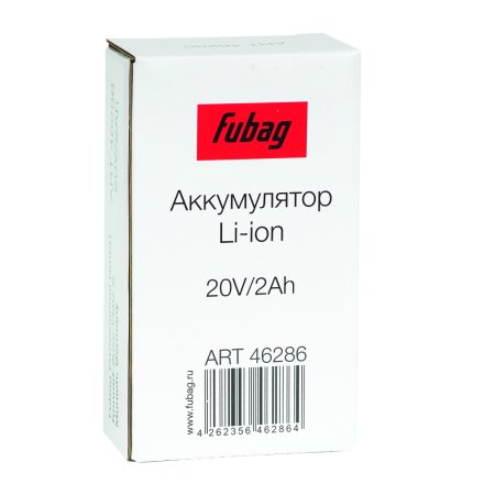 Аккумуляторная батарея FLI5S1P1202 Li-ion к бензиновым газонокосилкам FUBAG с электростартером и минирайдеру (20V/2Ah) в Ульяновске фото