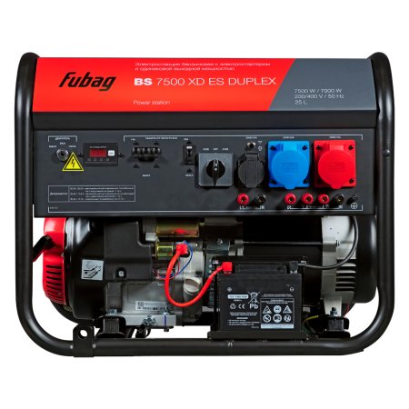 Бензиновый генератор FUBAG BS 7500 XD ES DUPLEX в Ульяновске фото