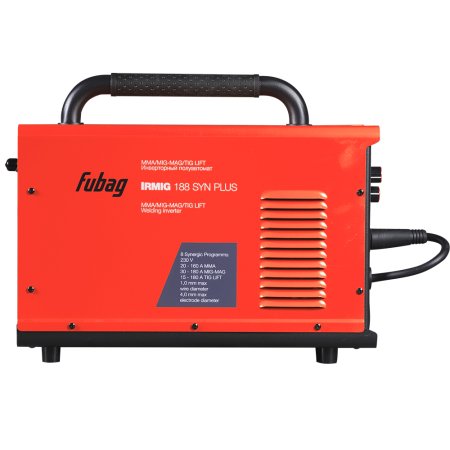 FUBAG Сварочный полуавтомат IRMIG 188 SYN PLUS c горелкой FB 150 3 м + Маска сварщика Хамелеон IR 4-13N M + Порошковая проволока самозащитная FB 71TGS 0.8 мм в ПОДАРОК! в Ульяновске фото