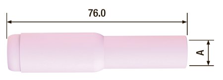 FUBAG    Сопло керамическое №7L ф11 FB TIG 17-18-26 (2 шт.) в Ульяновске фото