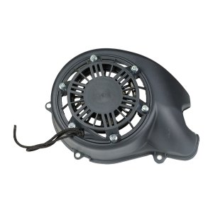 Стартер в сборе с кожухом крыльчатки к двигателю бензинового инверторного генератора FUBAG TI 3200