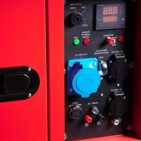 FUBAG Дизельный генератор с электростартером и коннектором автоматики DS 6500 AC ES (кожух) в Ульяновске фото