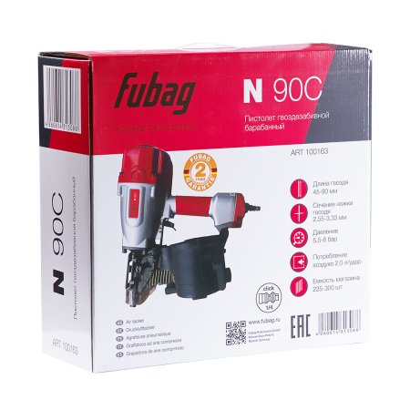 FUBAG Пистолет гвоздезабивной барабанный N90C в Ульяновске фото