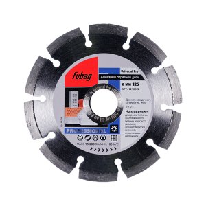 Алмазный отрезной диск FUBAG Universal Pro диам. 125/22.2 в Ульяновске фото