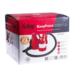 FUBAG Электрический краскораспылитель EasyPaint S500/1.8 с верхним бачком в Ульяновске фото