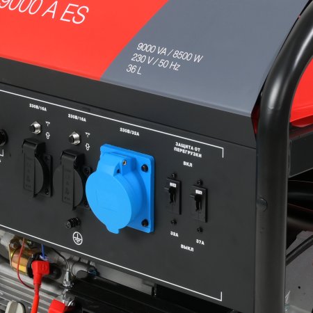 Бензиновый генератор FUBAG BS 9000 A ES с электростартером и коннектором автоматики в Ульяновске фото
