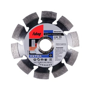 Алмазный отрезной диск FUBAG Universal Extra D125 мм/ 22.2 мм в Ульяновске фото