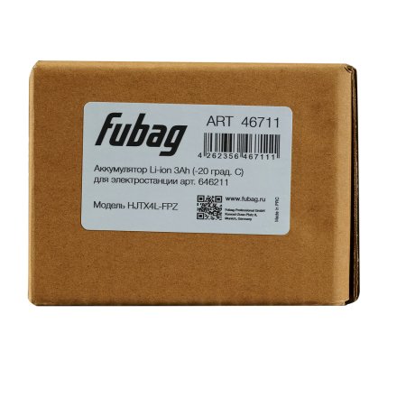 Аккумулятор FUBAG li-ion 3Ah для инверторного генератора TI 11000 A ES (арт. 646211) купить в Ульяновске