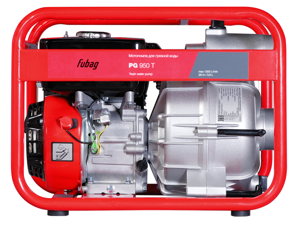 FUBAG Бензиновая мотопомпа для сильнозагрязненной воды PG 950 T в Ульяновске фото